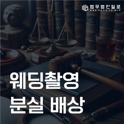 웨딩촬영 분실 배상 민사소송 안내